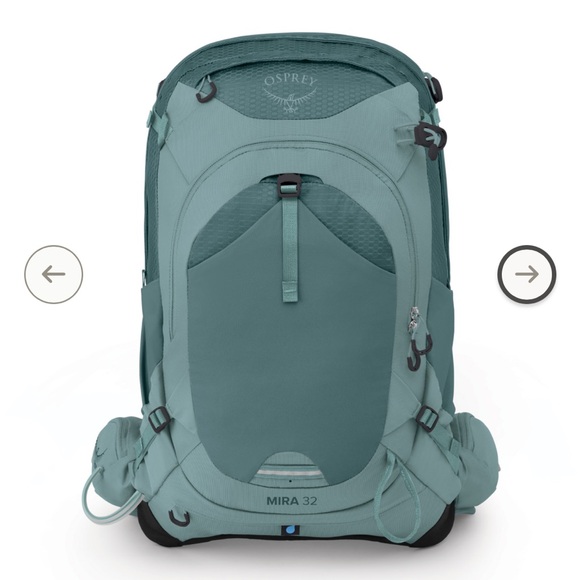 New Osprey Women's Backpack - Teal - Picture 3 of 11